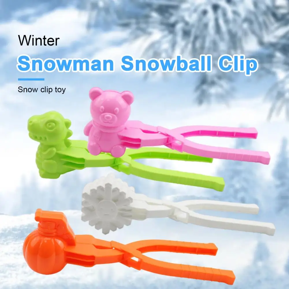 Non-stick Snowball Making Clips Labor-saving Parent-child Interaction Interesting Children Winter Snowball Clips