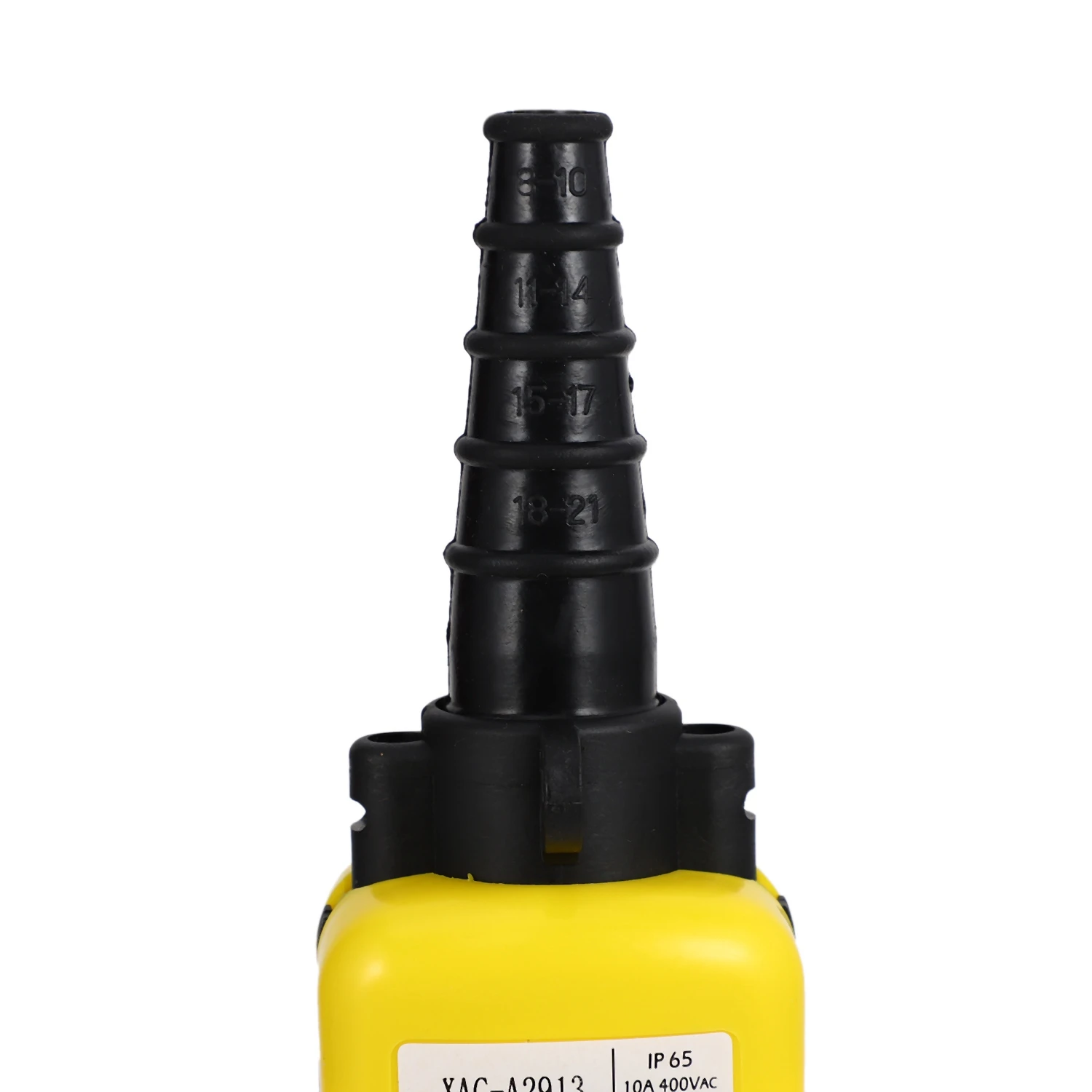A02M-Lift Control Pendant XAC-A2913 Waterproof Handheld Pushbutton Switch With Electric Hoist Handle, 2 Buttons With Two Speed A