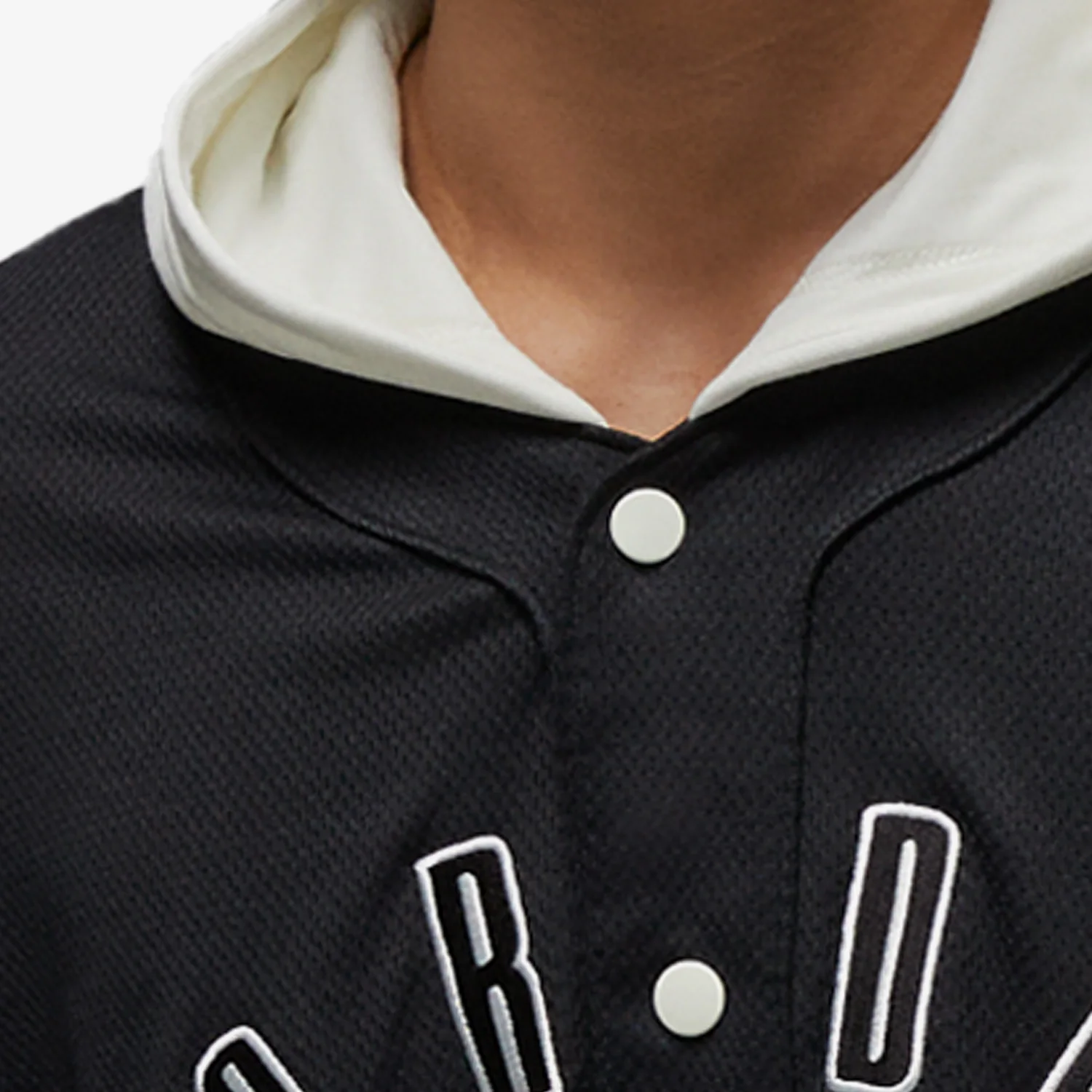 Nike genuine JORDAN fake two letter men's sports hooded jacket FB7035-010