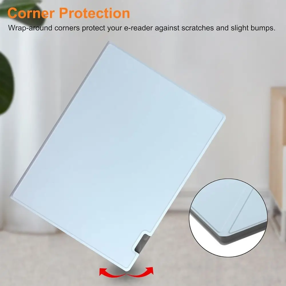 Auto Sleep/Wake 11.8" Tablet Stand Case Foldable Anti-fall Smart Cover Leather Wear Resistant for reMarkable Paper Pro 2024