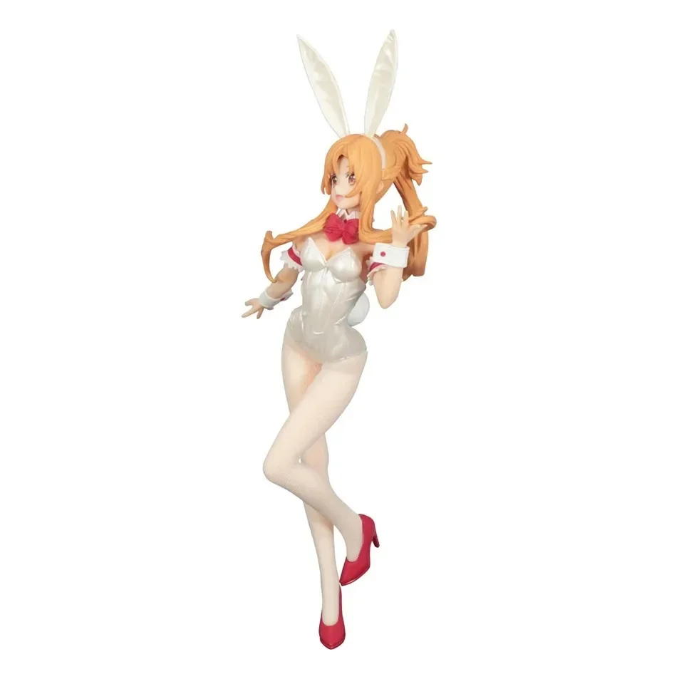 Original Genuine FuRyu BiCute Sword Art Online Alicization 30cm Asuna Yuuki Bunny Girl Anime Figure Toys For Kid Wholesale