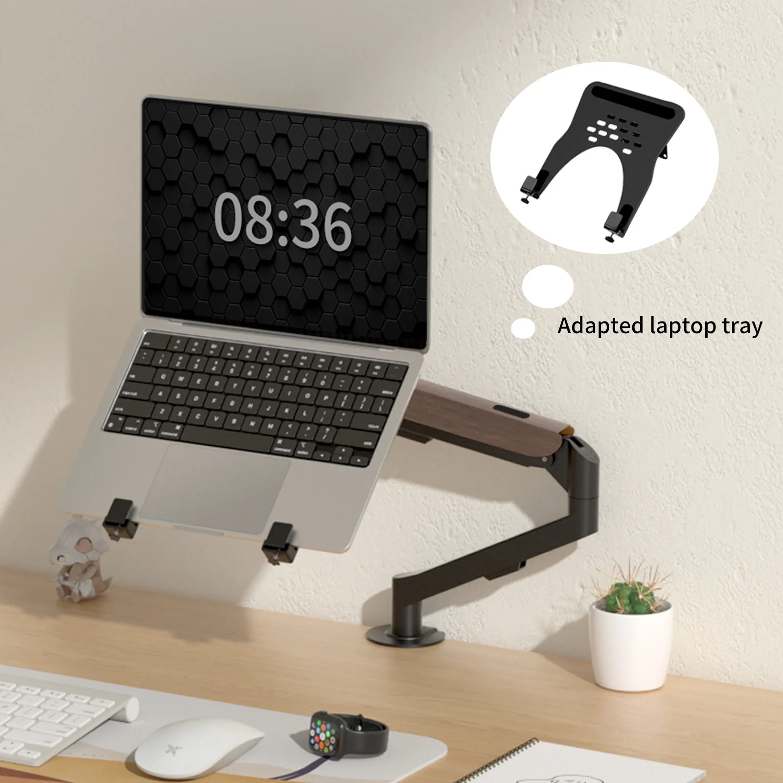 HILLPORT Desktop Monitor Arm Holder 17-34
