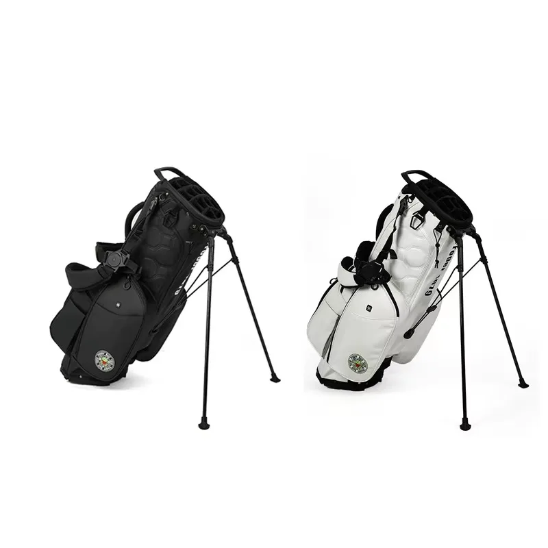 14 Separated Polyurethane Leather Waterproof Golf Rack Bag Custom Lightweight Golf Rack Bag