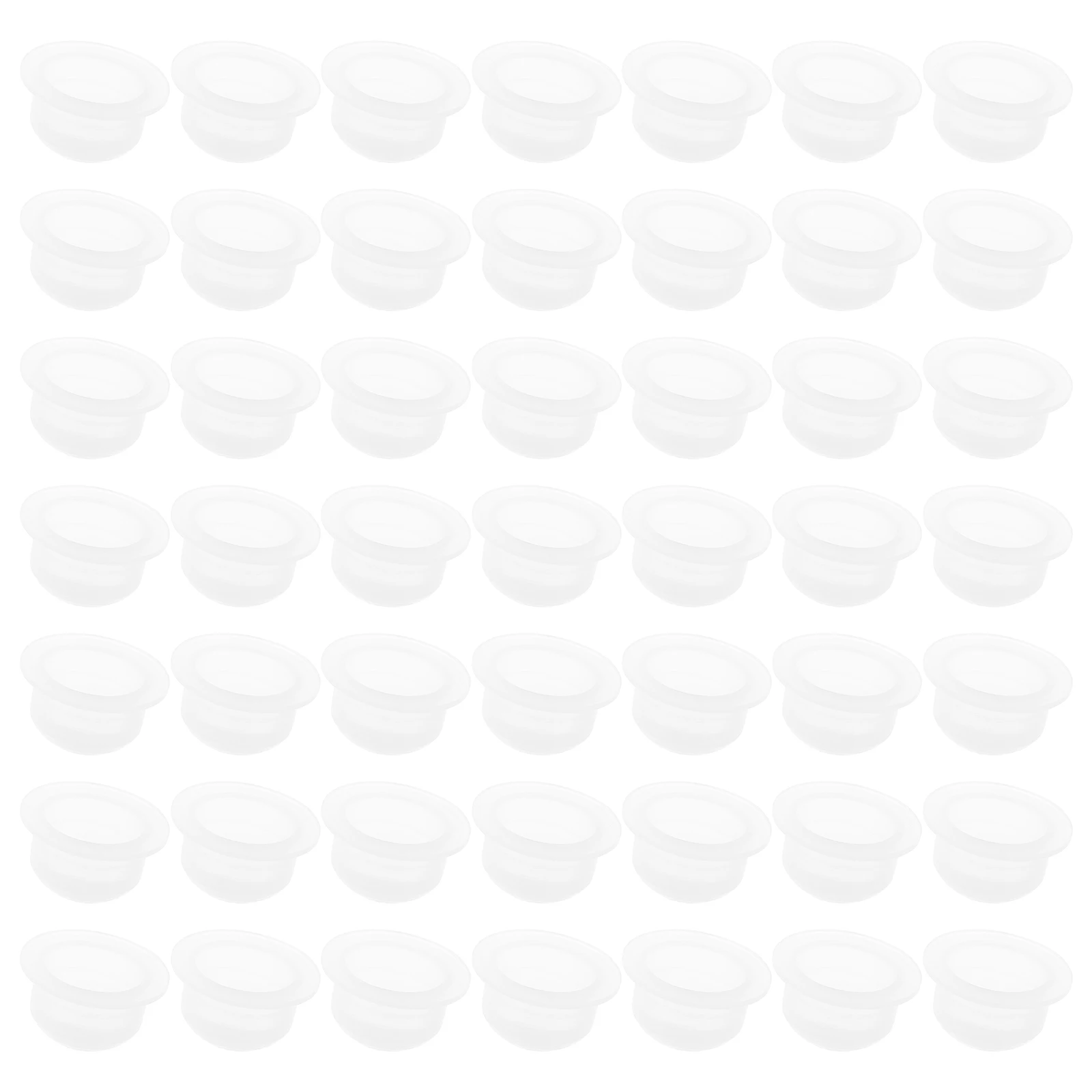

100pcs Essential Bottle Cap Clear Leakproof Screw Aromatherapy Glass Plugs Reusable Essential Oil Bottle Cap Stoppers