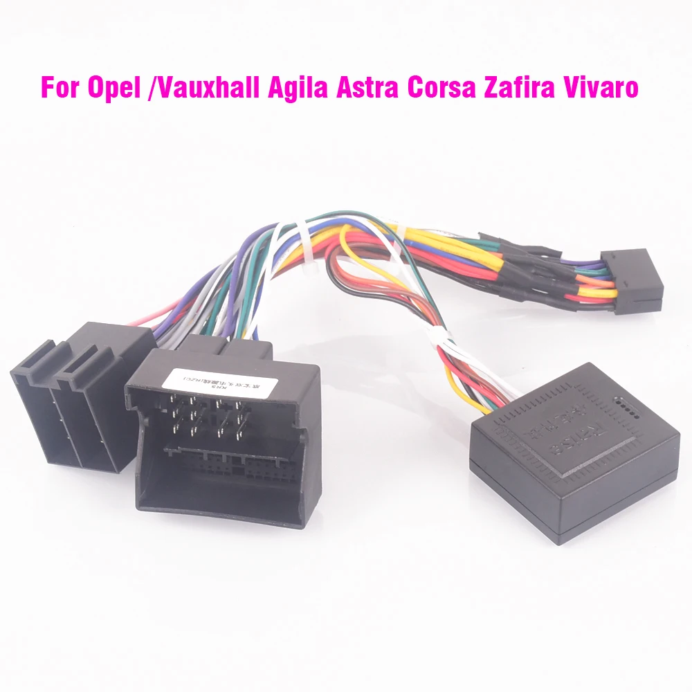 Car Radio Stereo Wiring Harness Cable Adapter Android 16pin for Opel Astra H J G K Zafira B Antara Vectra Corsa D Meriva A