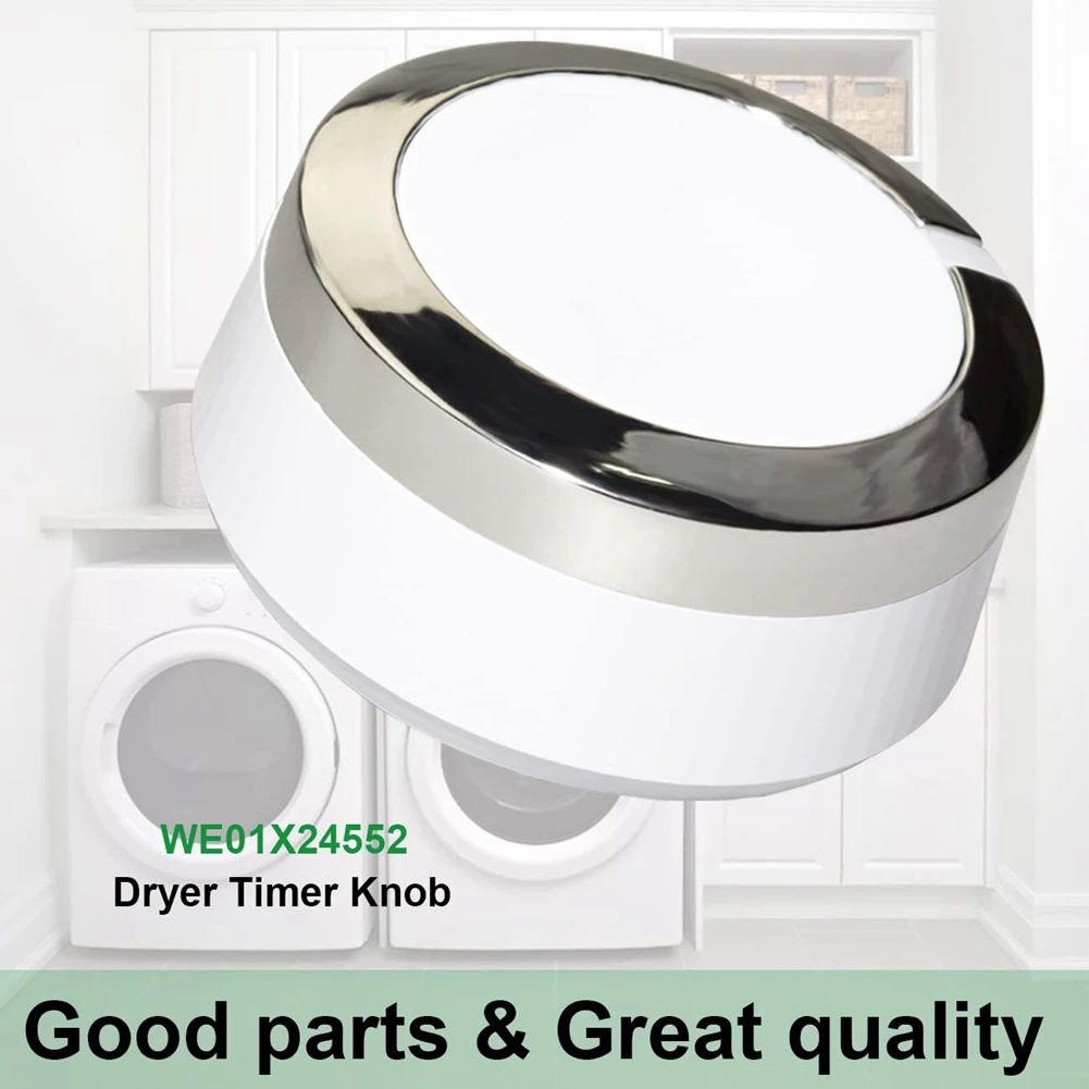 2Pcs WE01X24552 Dryer Timer Control Knob Replacement Fits for GE General Electric AP6026722, 4396547,PS11736611