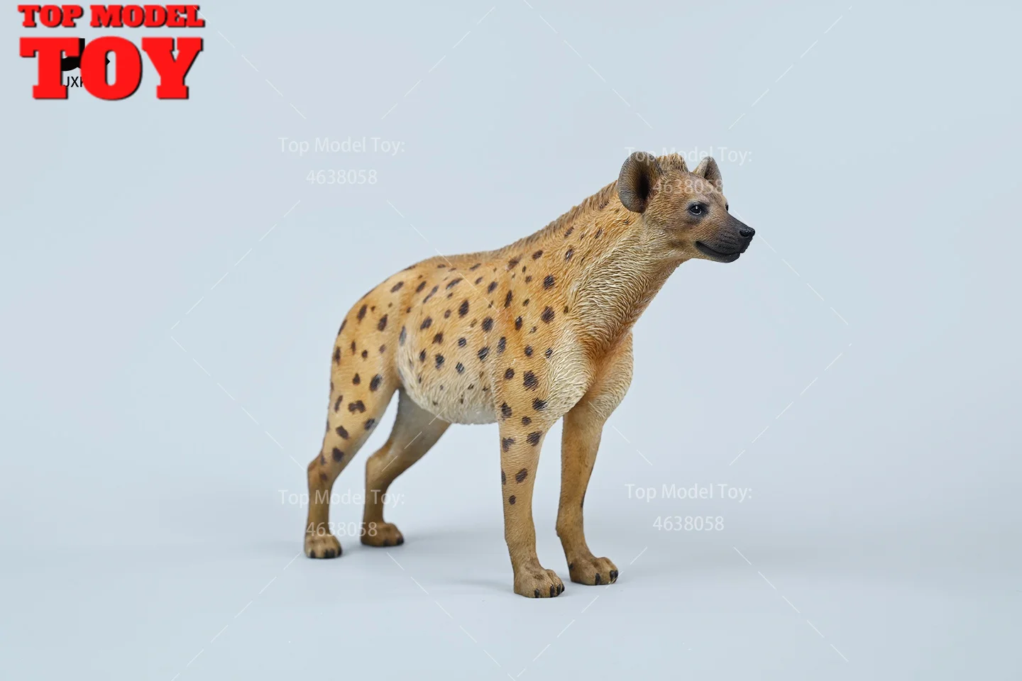 JXK JXK215 1/6 Scale Spotted Hyena with Muzzle Animal Model Static Scene Accessory For 12\'\' Action Figure Body Dolls