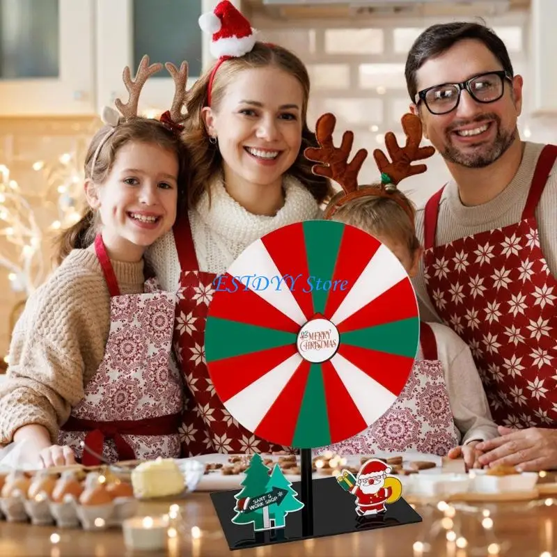 عجلة ألعاب دوارة من النوع الثقيل G6DE عجلة ألعاب ملونة قابلة لإعادة الاستخدام مع قاعدة معدنية متينة للأطفال والكبار