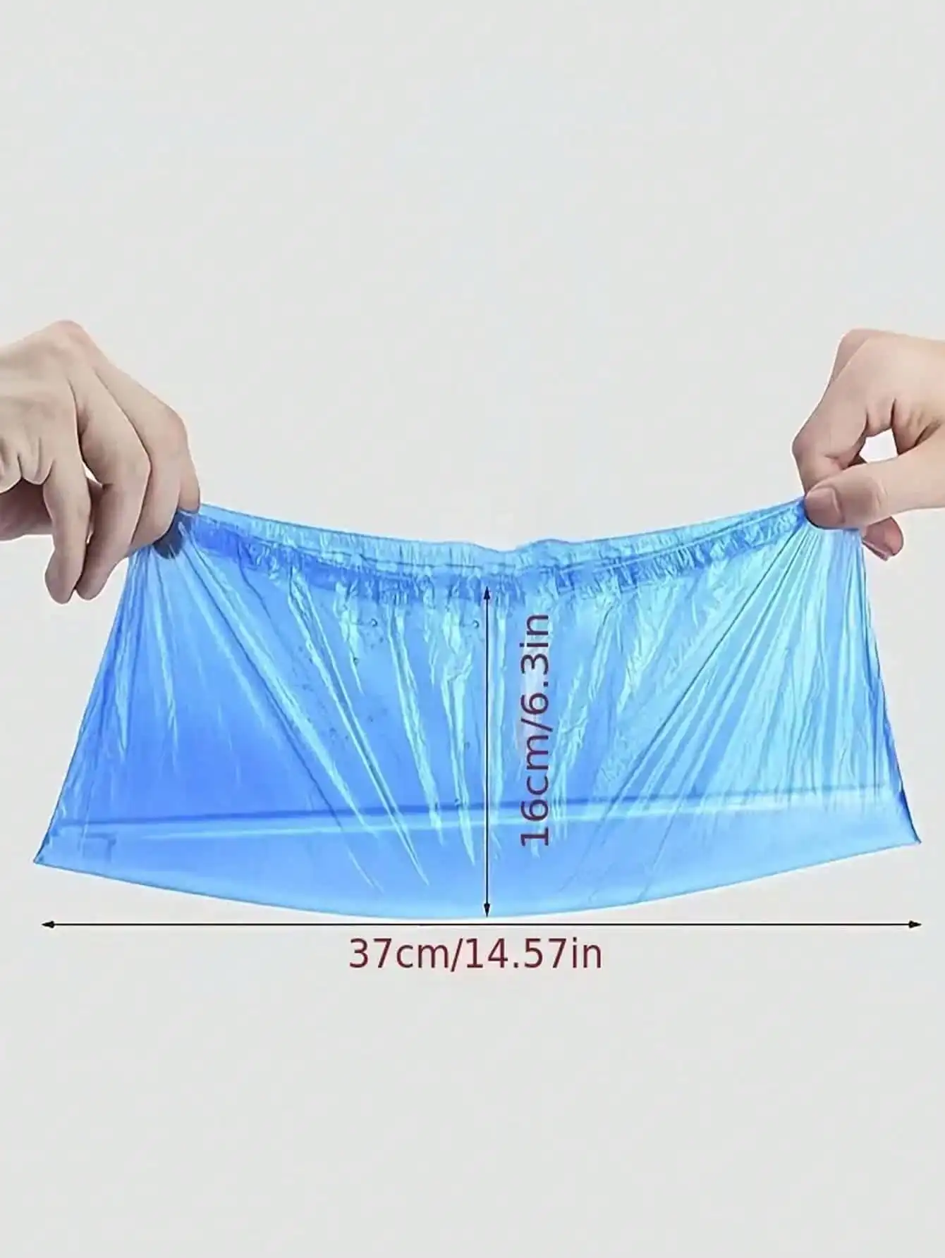 100PCS disposable waterproof shoe cover plastic non-slip foot cover indoor PE padded shoe cover