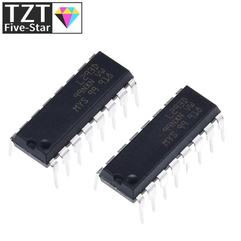 1/5/10PCS L293D L293 293 DIP-16 Stepper Driver Chip IC 100% New