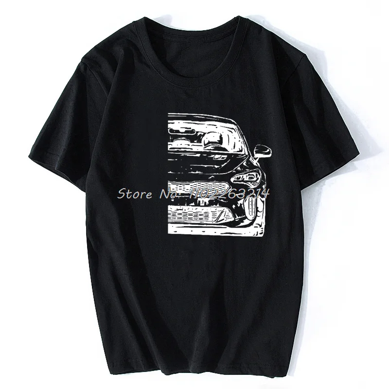 New Kia Stinger T-Shirt Meliert Men Short Sleeve Tshirt Hip Hop Tees Tops Unisex Cotton Oversized Streetwear