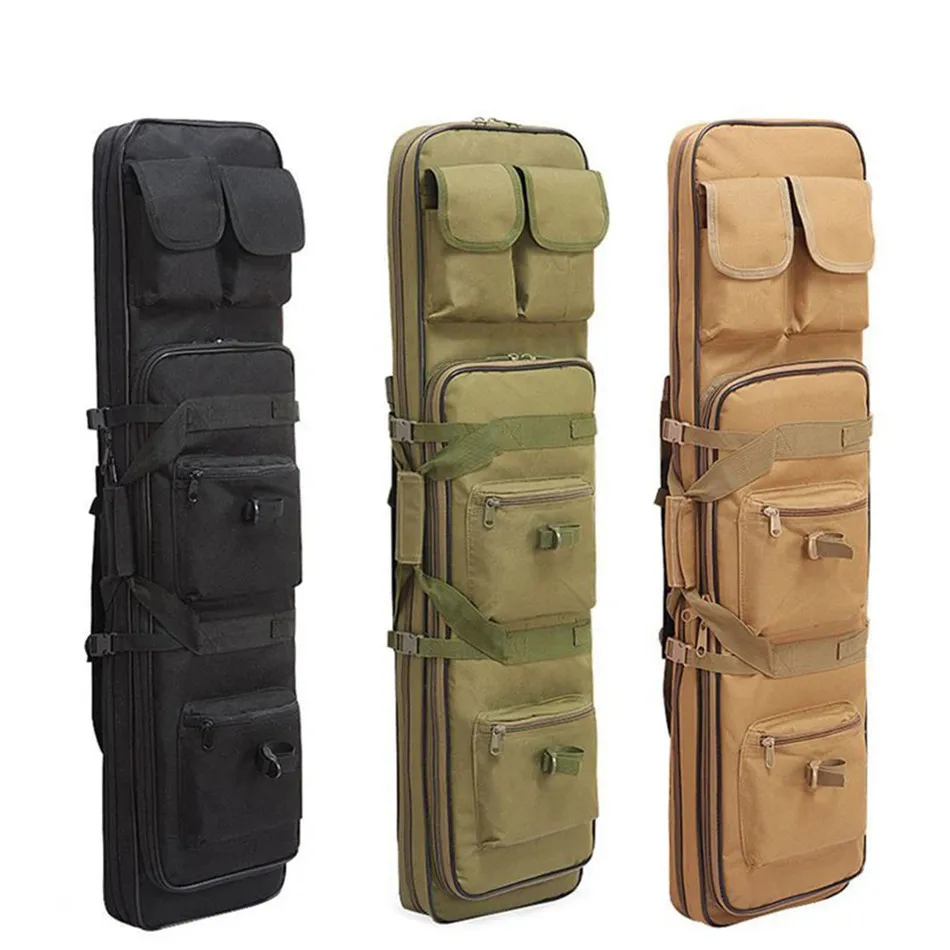 Tactical Gun Bag 85/100/120cm Outdoor Portable Fishing Accessory Bag Rifle Case Sniper Airsoft Holster Shooting Hunting Bag