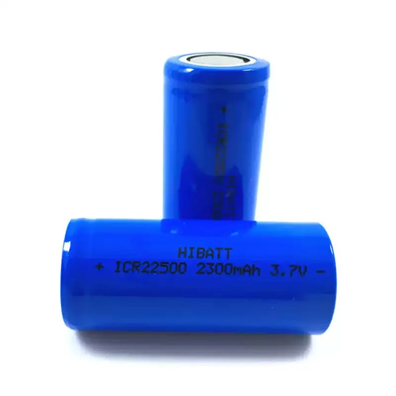 2-6PCS 22500 3.7V Rechargeable lithium ion battery icr22500 li-ion cell baterias 2300MAH for flashlight electric razor shaver