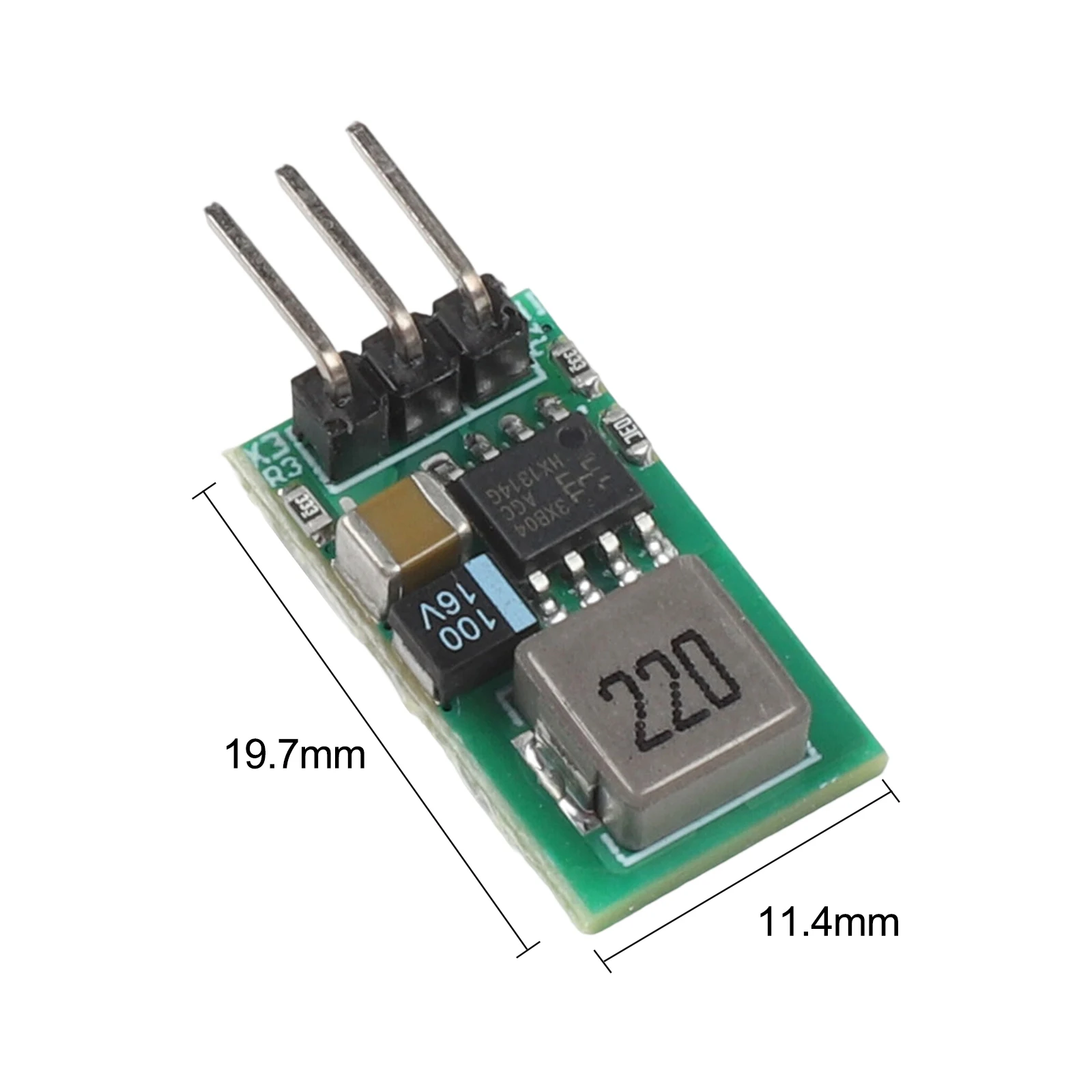 Lightweight Module Converter Voltage Regulator Block For LM7805 LM7805 5.5~32V Input Rate Low Heat  Lightweight
