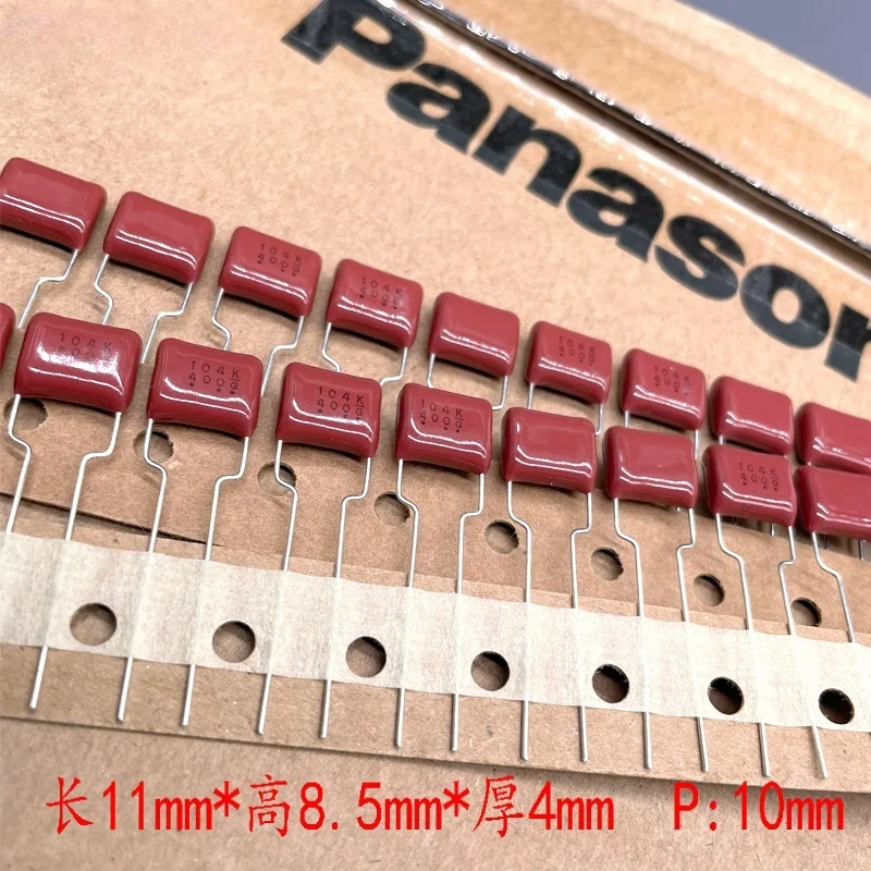 10pcs Panasonic CBB 104 100nf 0.1uf 400v 450v capacitor ECQE4104K