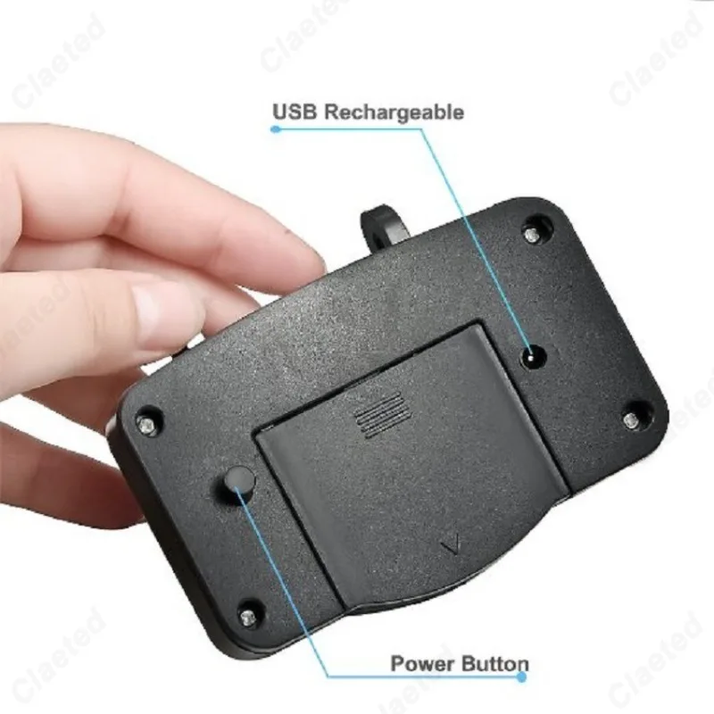 Creative and Minimalist 11LED Clip on Cap Light Night Fishing Headlight Outdoor Camping Maintenance Emergency Lighting Fixture