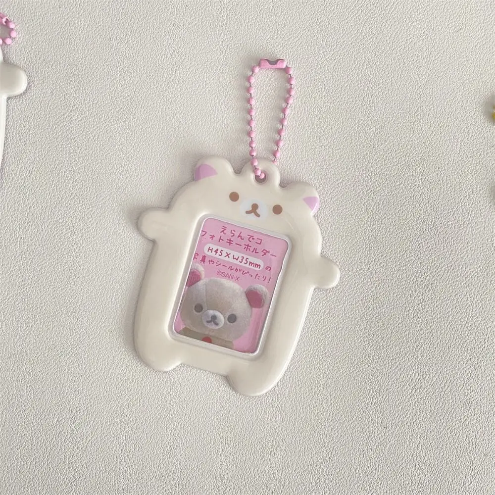 Fashion Cartoon Photocard Holder Mini Cute Photo Protector Case 2 Inch Kawaii