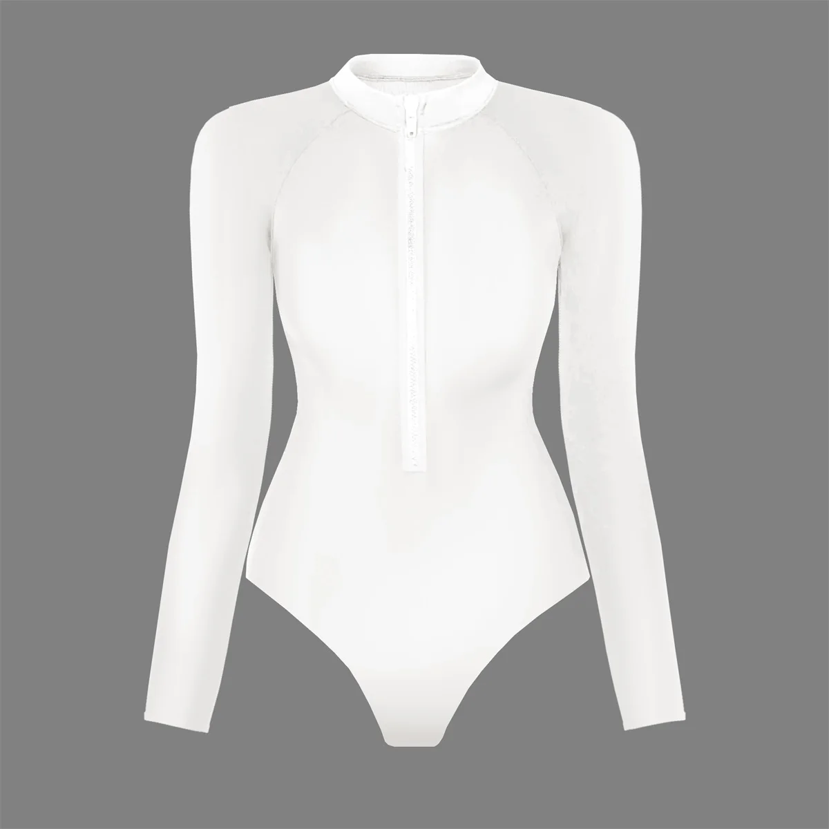 Black White Long Sleeve Swimsuit Women Swimwear 2025 Sexy Bikinis Female Biquini Patchwork Swim Suits Surf Bodysuit Beachwear image 5