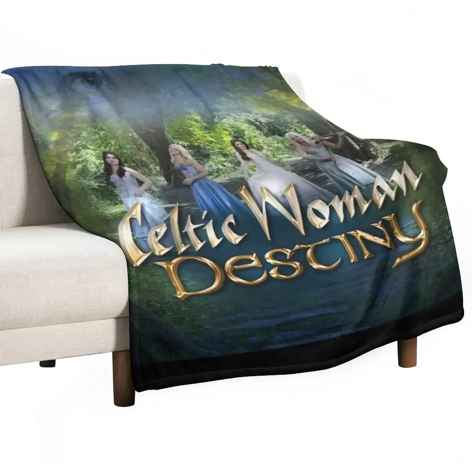 Celtic Woman destiny Throw Blanket Decorative Beds Giant Sofa Tourist Hairys Decorative Sofa Soft Plush Plaid Blankets