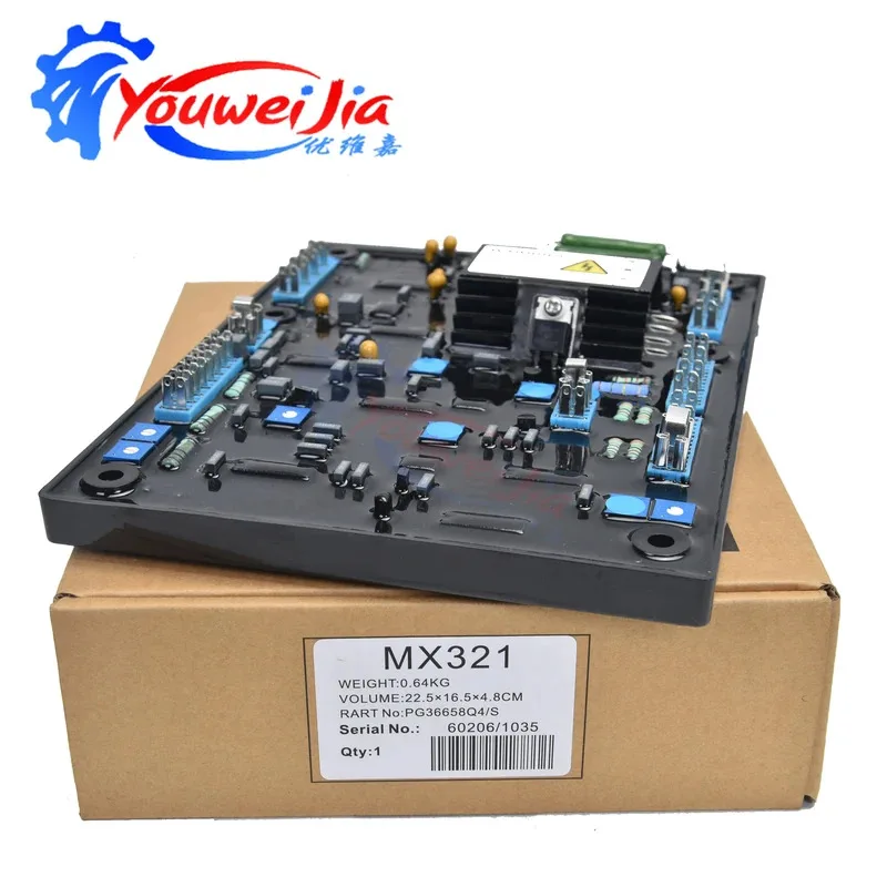 

Стабилизатор напряжения AVR MX321 для платы напряжения бесщеточного генератора