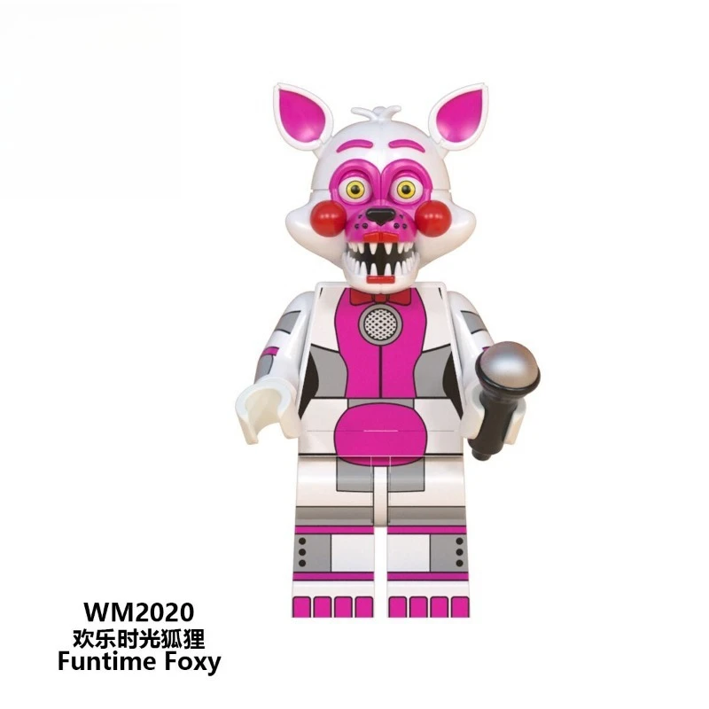 FNAF Five Nights At Freddy's Action Figure Figure Giocattoli assemblati Gioco Periferia Action Figure Modello fai da te Cartoon Regali di compleanno