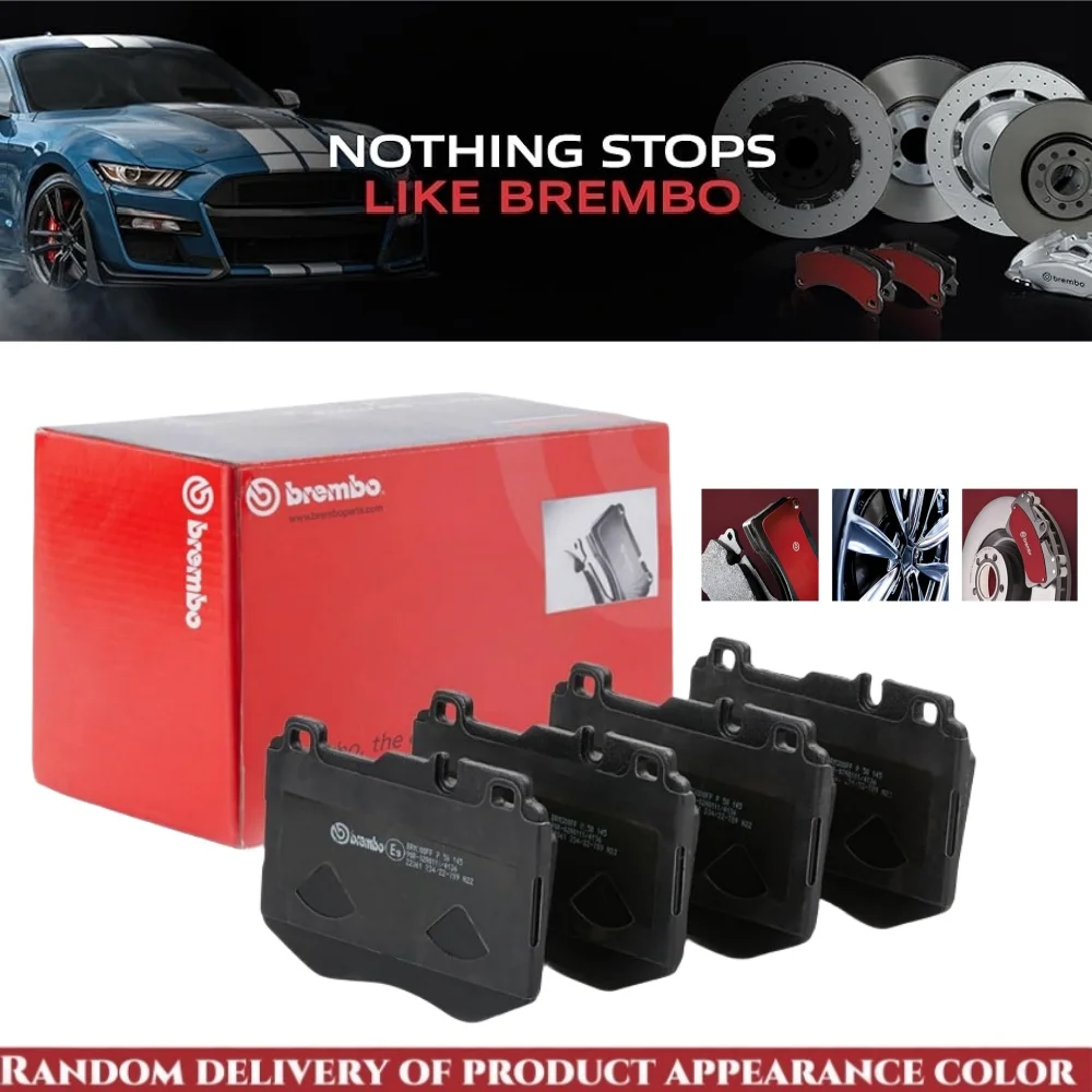 Brembo P50145 Low-Met Front Disc Brake Pad Set MERCEDES-BENZ OE# A0004208100