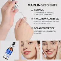 Crème Anti-rides pour le visage au rétinol, meilleure crème hydratante pour le visage, Essence de collagène pour la peau, ensemble de soins pour la peau, cosmétiques, raffermissement, Lifting 5