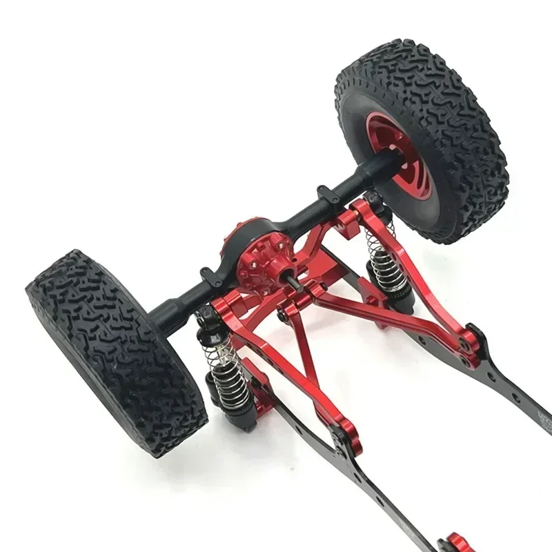 ชุดก้านเชื่อมต่อแชสซีโลหะ WPL C64 C64-1 ชุดก้านดึง สำหรับรถบังคับวิทยุขนาด 1/16 อะไหล่อัพเกรด