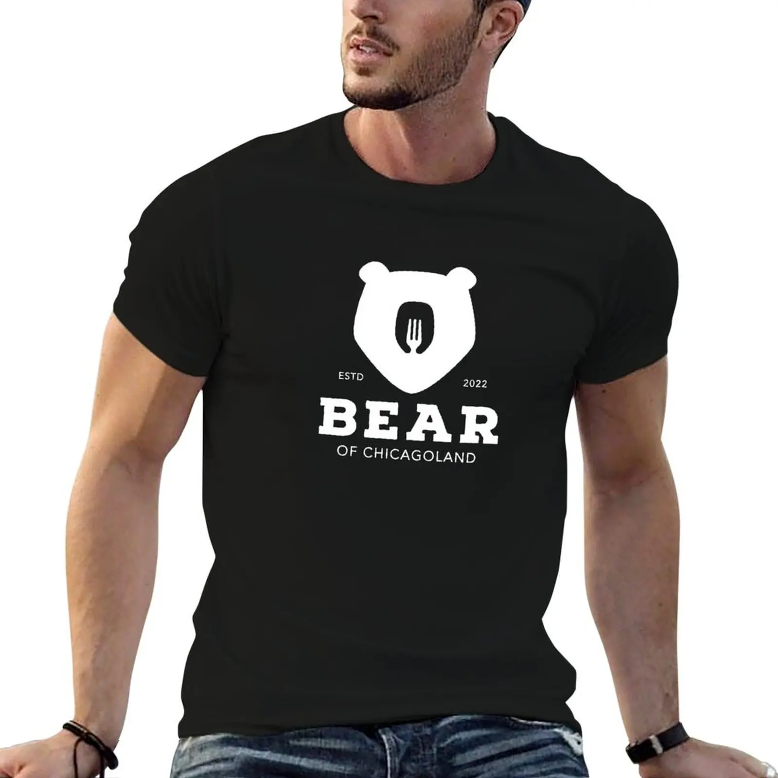 

The bear T-Shirt t shirts designer t shirts for man cotton T-Shirt