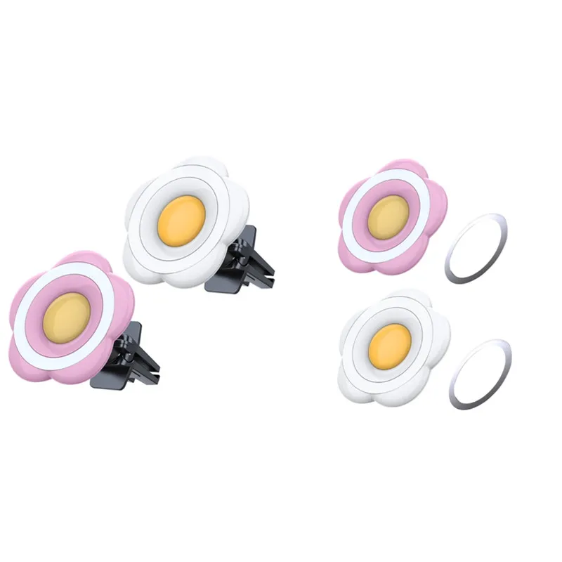 

Держатель с цветочным узором для телефона 17 16 15 Магнитная подставка для телефона с поворотом на 360 градусов R9CB