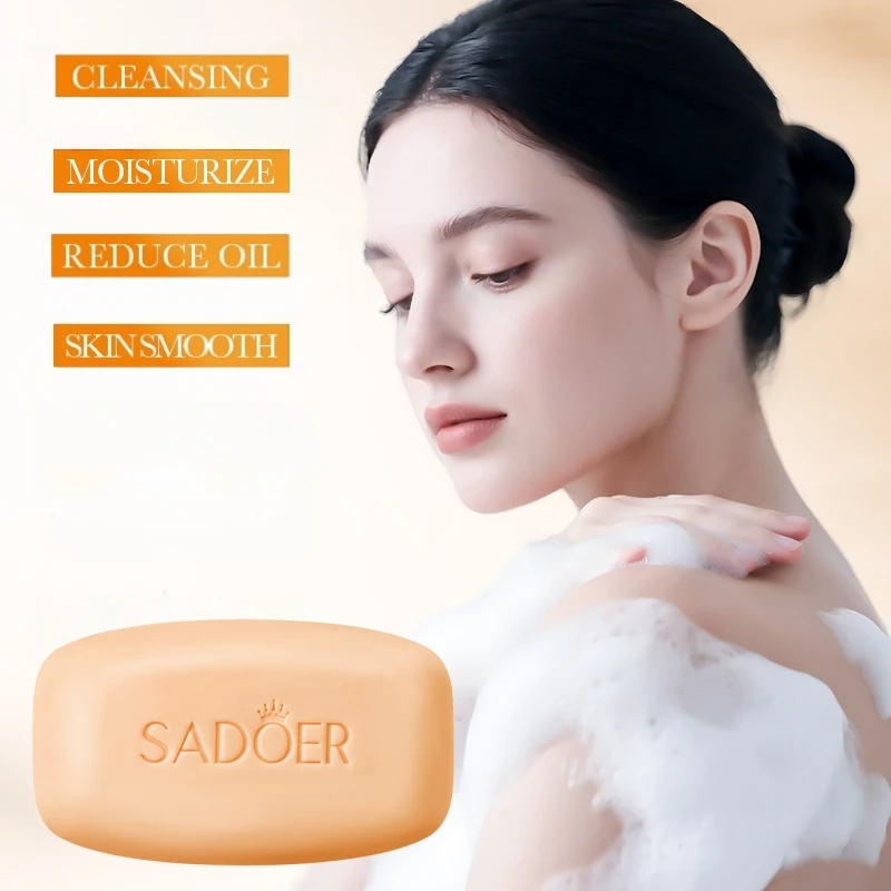 

100g Honey Milk Moisturizing Cleansing Soap Contains Extract Essence of Honey, Centella Asiatica, Aloe Vera Leaf, Milk and Other Extract Suitable for the Whole Body. Rich Foam, Easy to Rinse, Can Effectively Remove the Impurities of the Skin. Provide a Re
