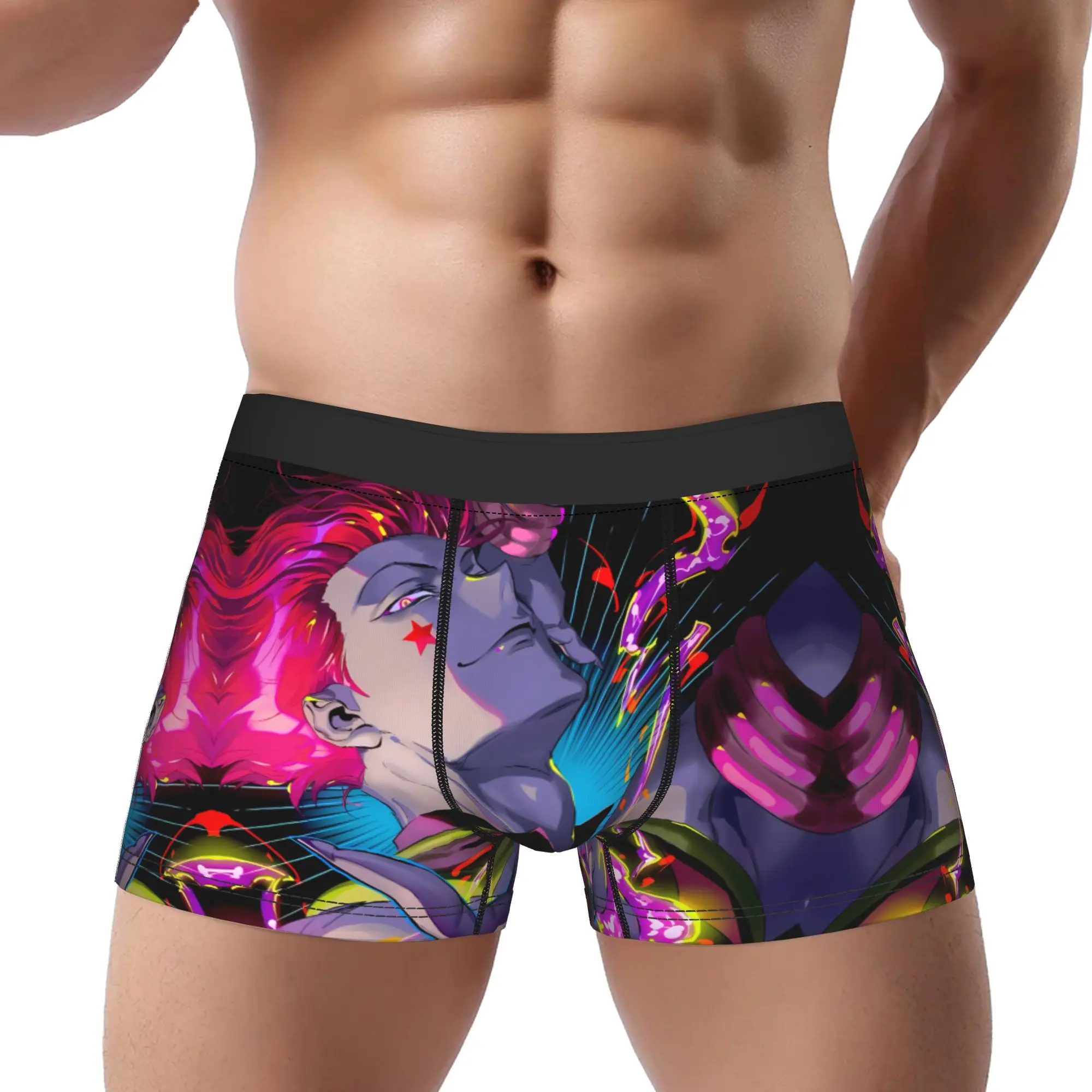 

Hunter X Hunter Anime Underwear Man Polyester Boxer Briefs Underpants Printed