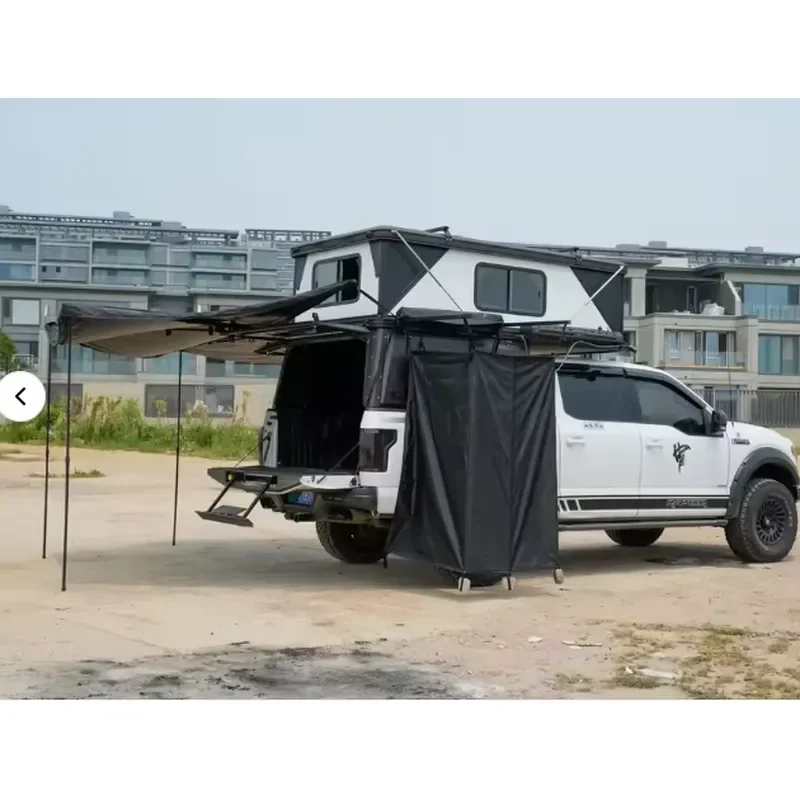 Pioneer Double-Layer Off-Road Pop-Up Roof Tent for Quick Automatic Opening Compatible with Touring Camper