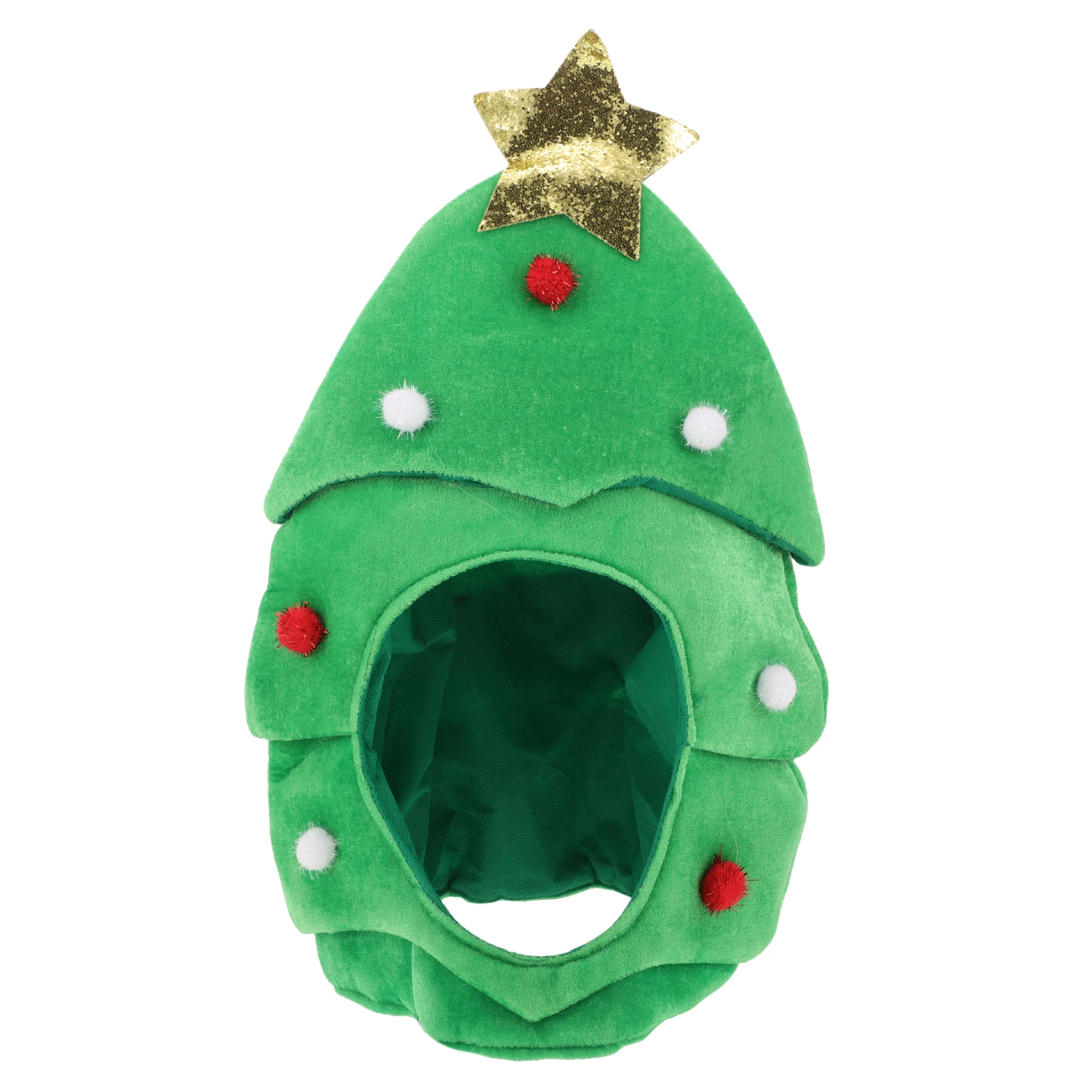 

Christmas Tree Hat Green Festive Headwear for Men Women Kids Xmas Party Supplies Holiday Accessories Pine Tree Hat