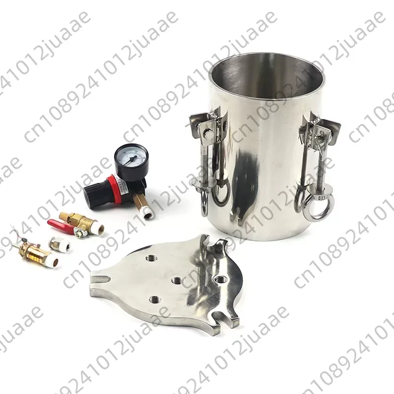 Stainless Steel Pressure Barrel Dispensing Machine Pressure Tank Carbon Steel Pressure Barrel Dispensing Storage Barrel 0.5L