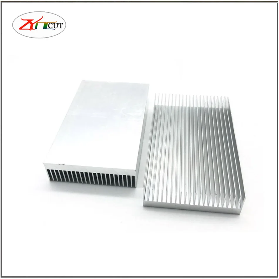 35 40 50 60 70 80 90 100mm Aluminum heat sink Power amplifier Radiator High power dense tooth aluminum profile radiator