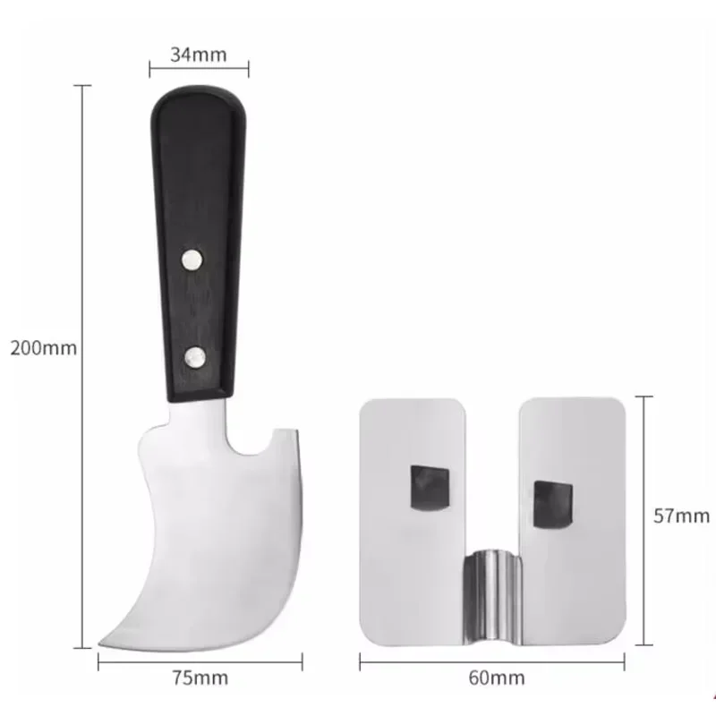 

Горячая новинка 2026: Нож для резки винила и кожи с пазом «четверть луны», инструмент для обрезки и направляющая для сварных швов, набор для сварки винила