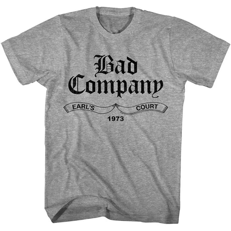 Bad Company Earls Court London 1973, Herren-T-Shirt, Rockband, Konzerttour, Merch