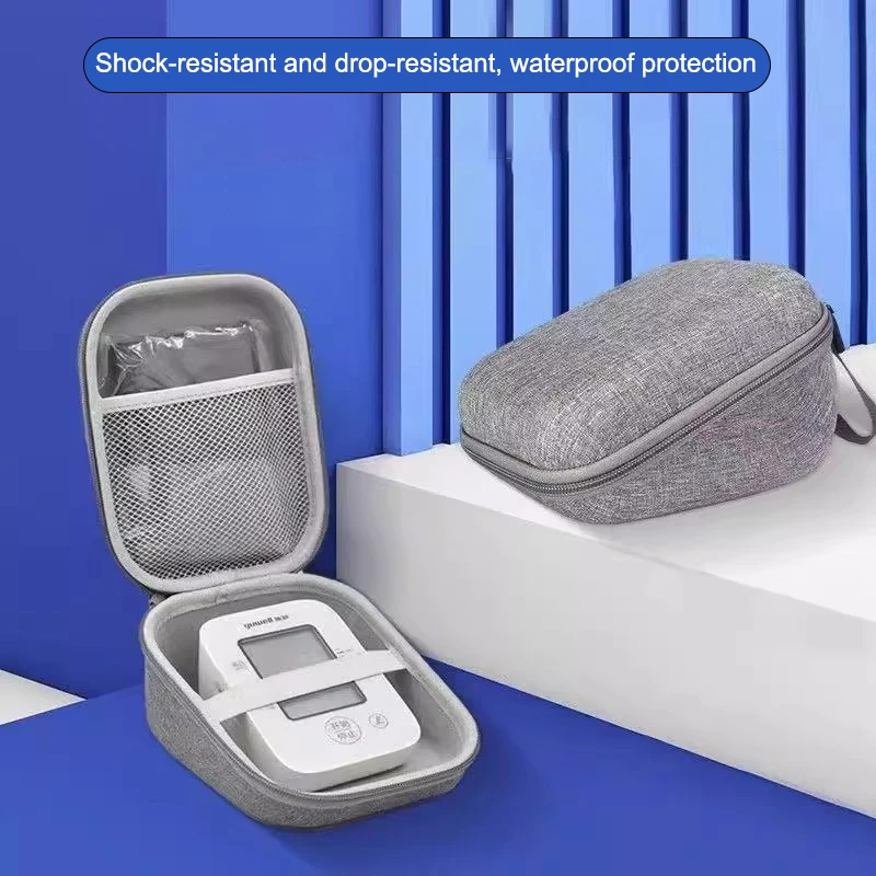 Hard Case For Upper Arm Blood Pressure Monitor Portable Travel Carrying Protective Bag Hard Case