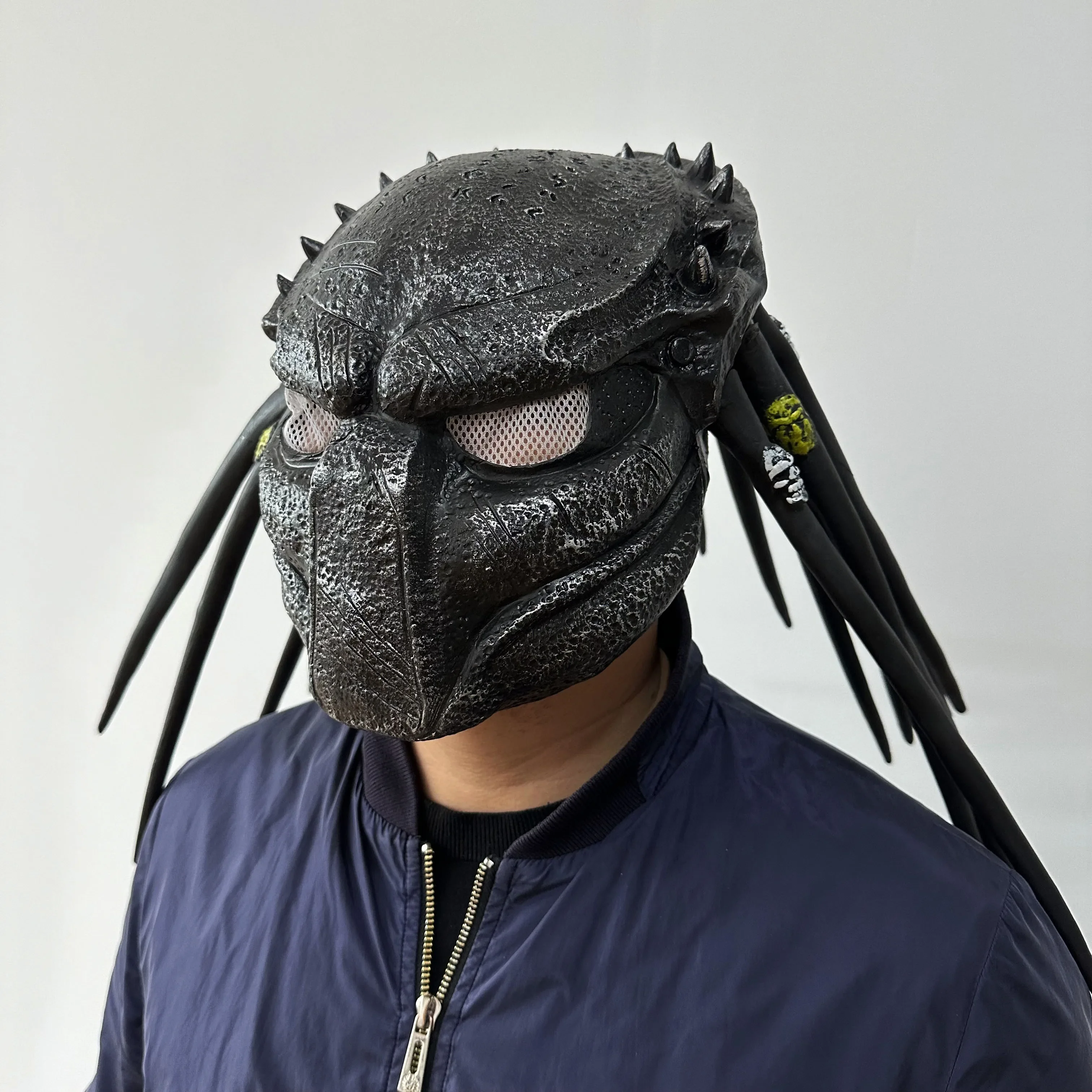 1 PC Remove Mask Woft Predator Replica Mask Latex Helmet Cosplay ComicCons Costume Predator Replica Mask Latex Helmet Cosplay Co