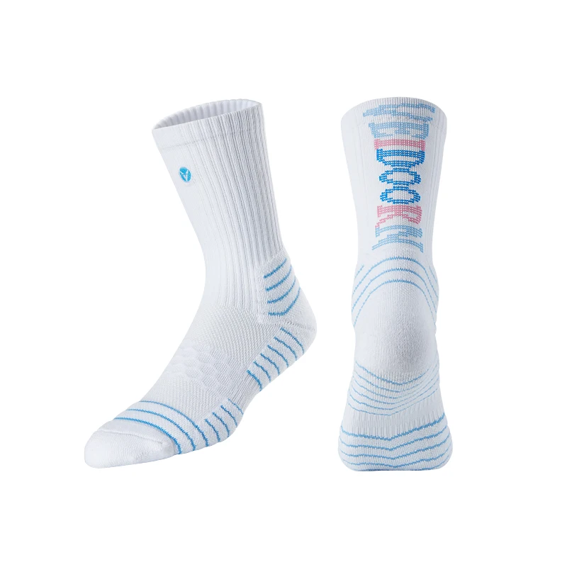 High Quality Professional Brand Sport Socks Breathable Basketball Socks Outdoor Sports Racing Cycling Socks Footwear