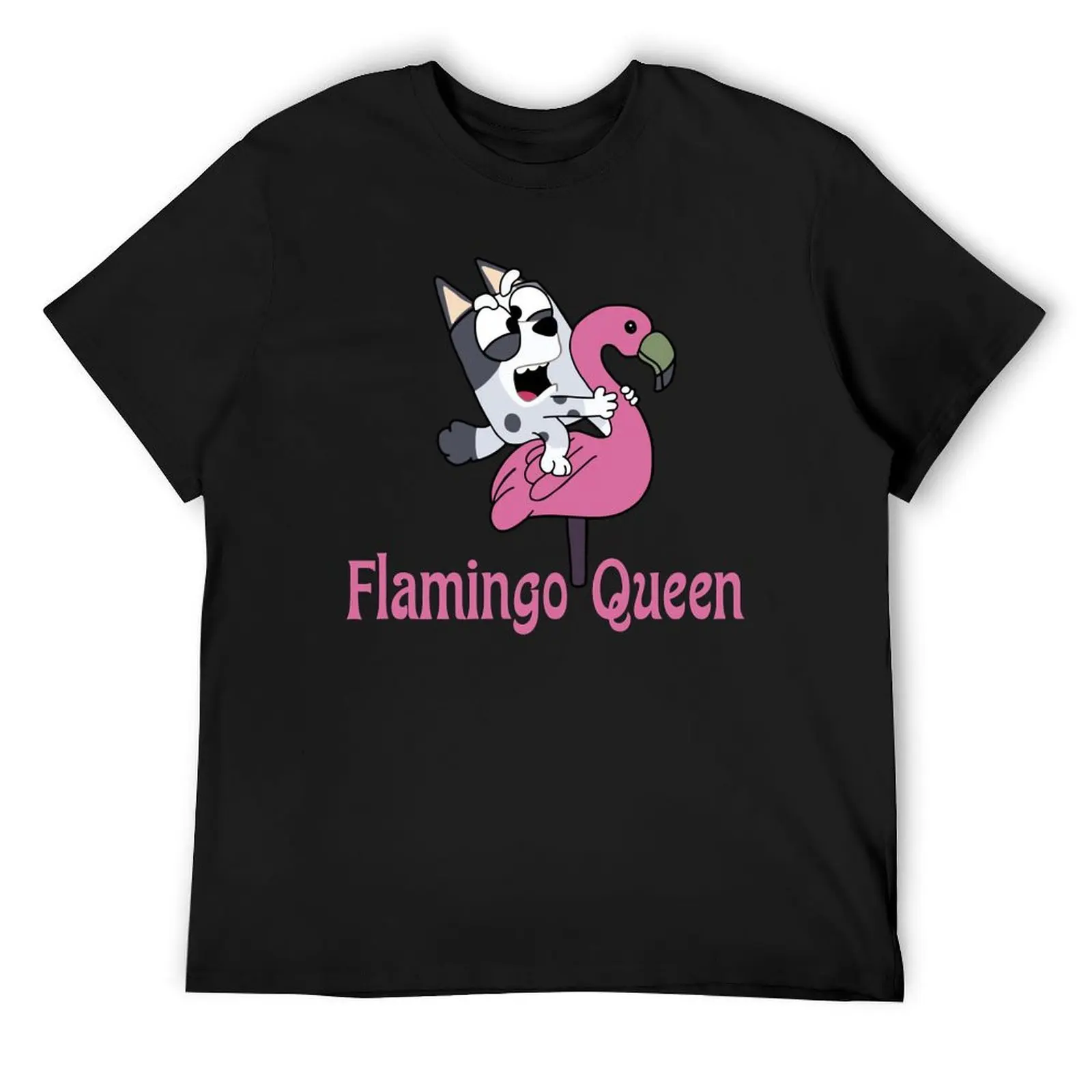 

Футболка с изображением королевы фламинго, винтажные футболки для любителей спорта, мужские хлопковые футболки