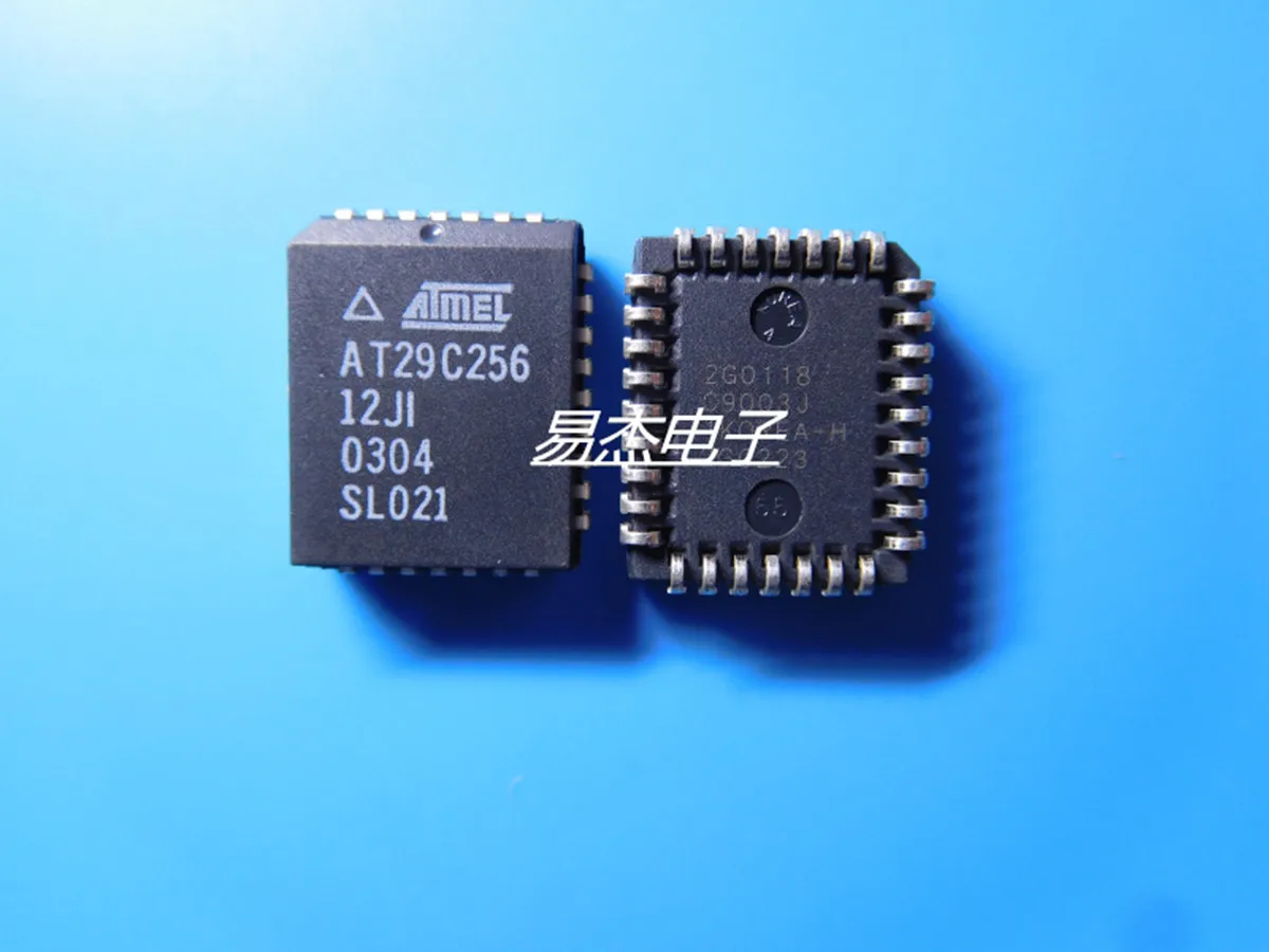 

1cps AT29C256-12JC AT29C256-12JU PLCC-32 memory chip new