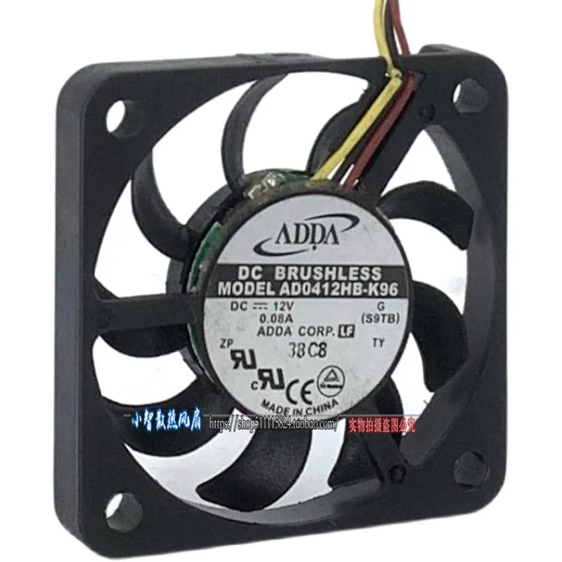 الأصلي AD0412HB-K96 DC12V 0.08A 4008 40*40*08 مللي متر جديد مروحة التبريد المبرد #5