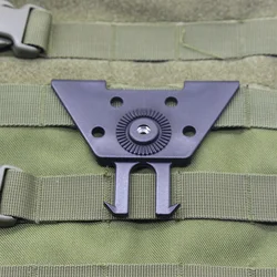 Tactical Gun Holster Molle Quick Disconnect Kit Attachment 360 Degree Molle Vest Platform Pistol Case Adapter for G 17 19