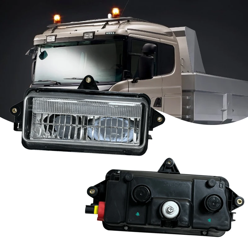 For Scania 6 Series R P G Series Car LED Cab Dome Light Headlamp Anti Fog Light Spotlight Top Light Assembly 2081558 2081559