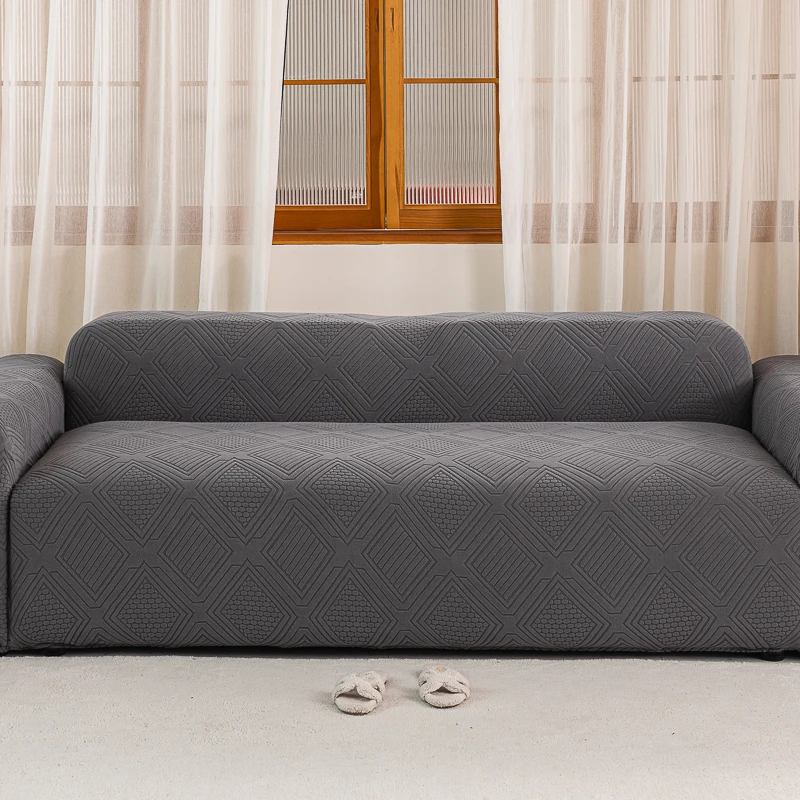 Embroidered velvet sofa cover all-inclusive universal cover for all seasons, high-grade sofa cover, 2026 new cover.