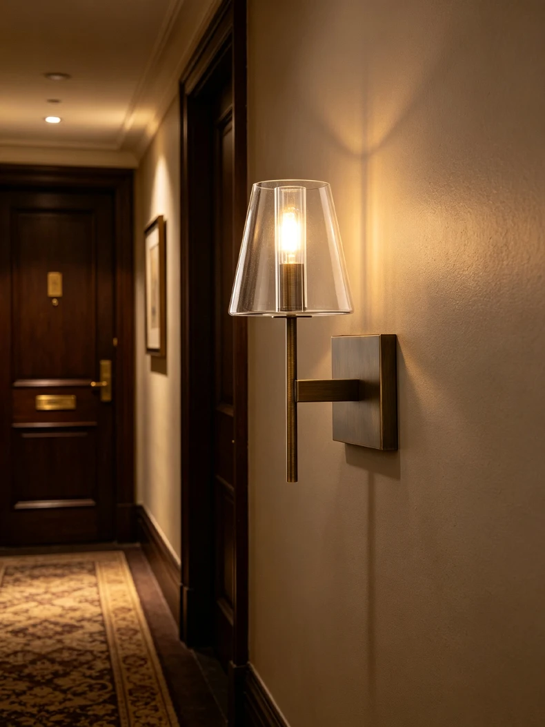 American Retro Minimalist Pure Wall Lamps