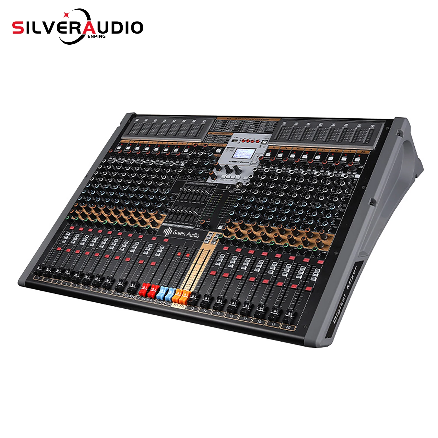 

GAX-TFB20 New TFB series mixer 8-channel stage DJ mixer with sound card four group output AUX audio mixer