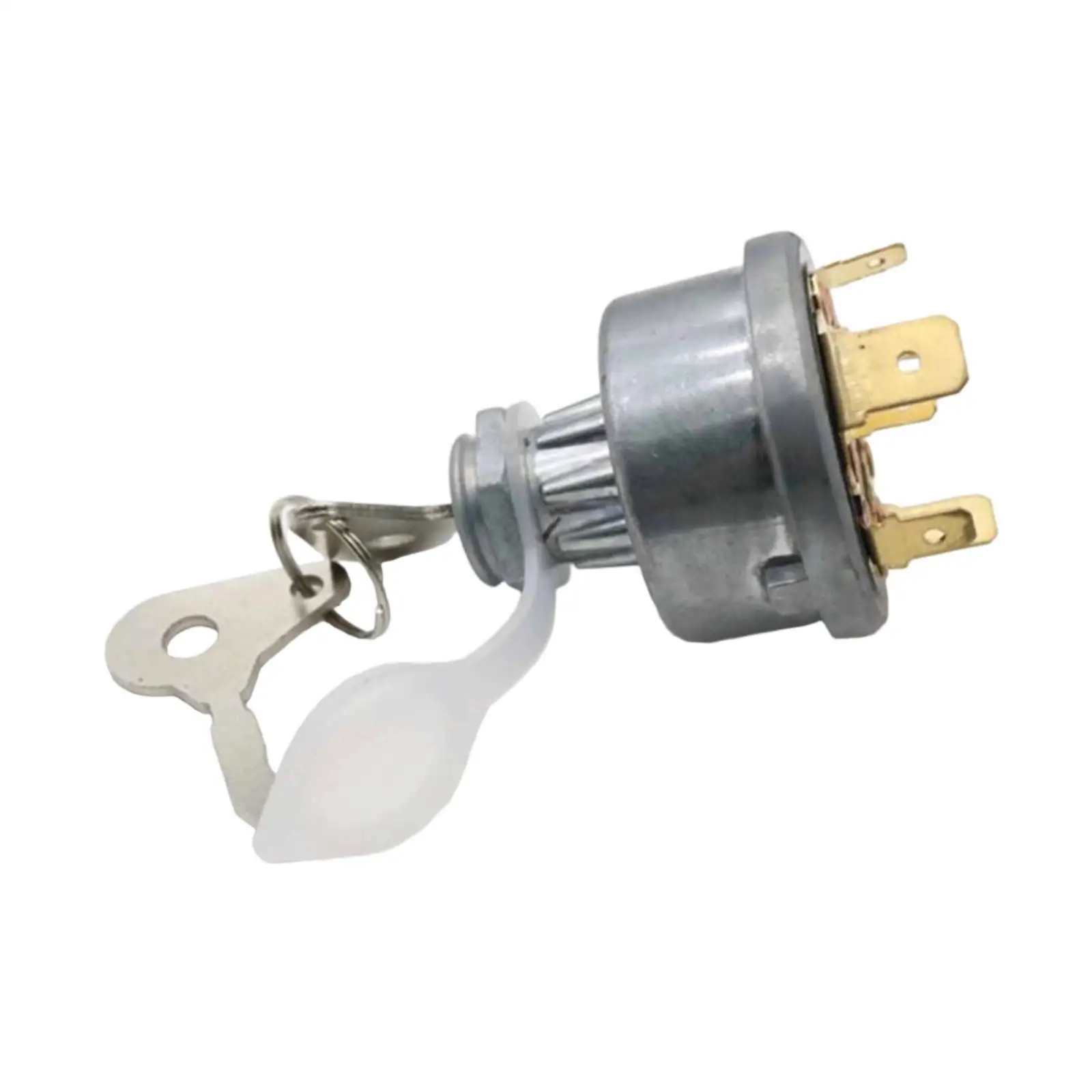 Starter Switch 4 Position High Performance Engine Starter with 2 Key for Forklift Cars Motorcycle Golf Kart Farm Hines